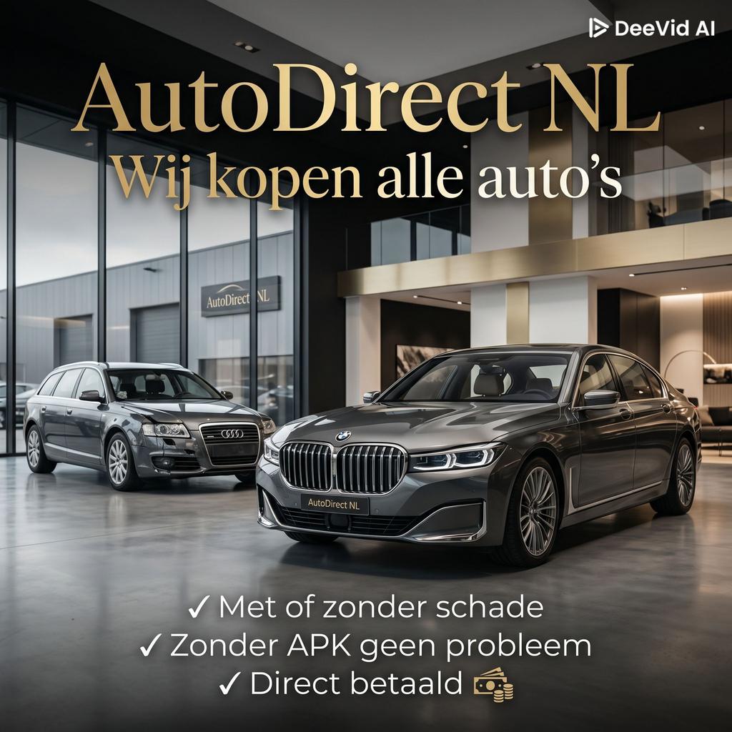 Inkoop auto’s gezocht - sloopauto schadeauto verkopen, Ophalen of Verzenden