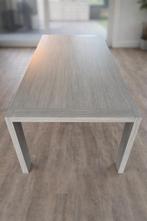 Eetkamertafel Noblewood grey 230x90cm, Ophalen, Gebruikt, 200 cm of meer, 50 tot 100 cm