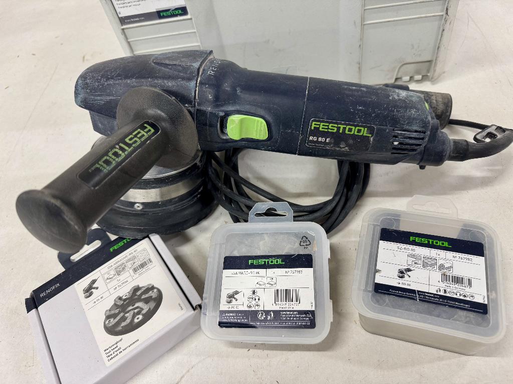 Festool RG 80 E Renofix Renovatiefrees, Ophalen, Gebruikt, Betonfrees, Festool