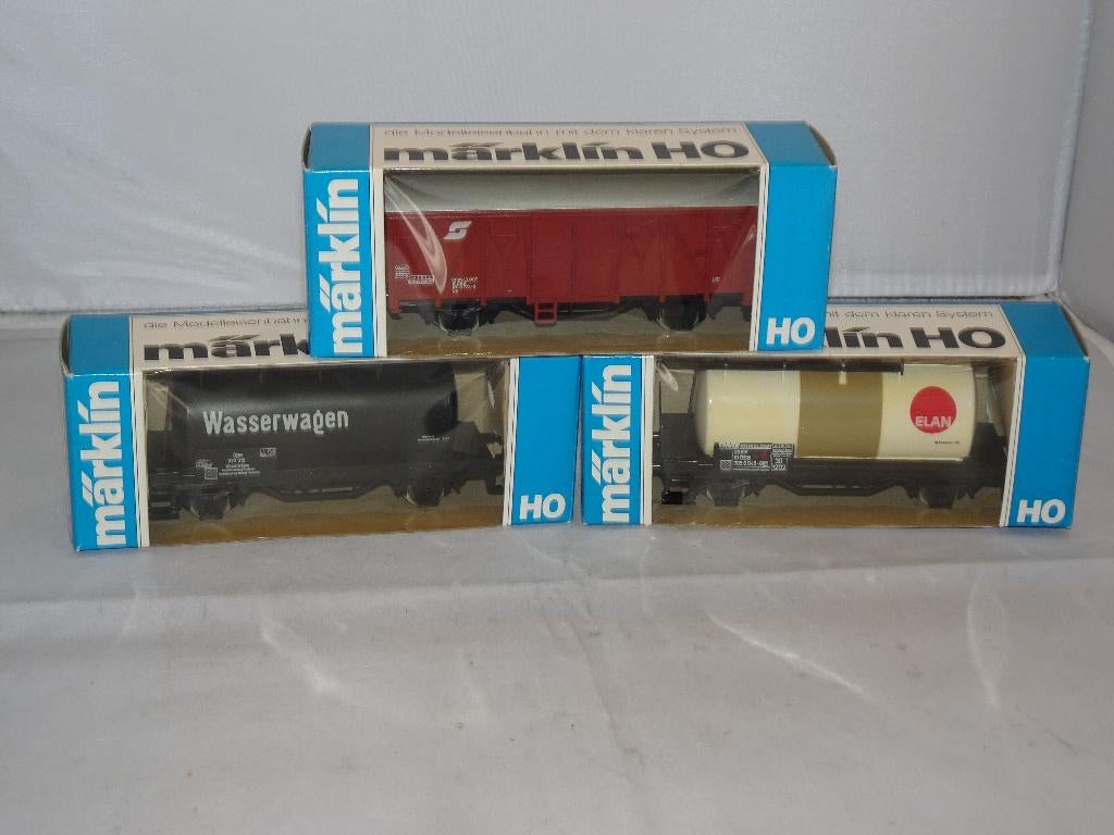 3 x Marklin ÖBB wagon 4407/4444/4445 NIEUW in OVP (#948), Wisselstroom, Ophalen of Verzenden, Märklin, Nieuw
