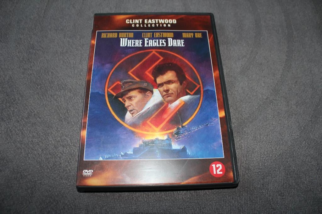 DVD Where Eagles Dare, Vanaf 12 jaar, Ophalen of Verzenden, Gebruikt, Actie