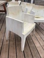 Tuinstoelen wit: Philippe Starck Driade Toy tuinstoelen, Ophalen of Verzenden, Gebruikt, Kunststof, Stapelbaar