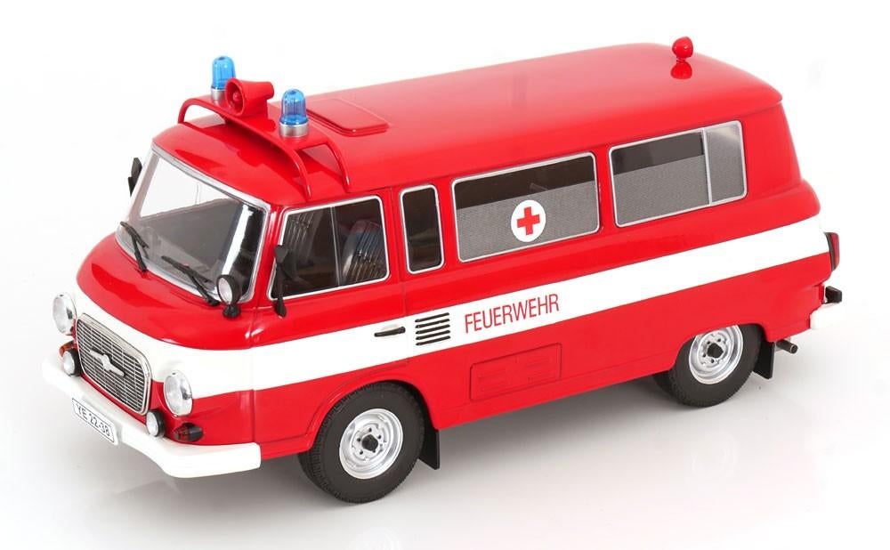 Barkas B 1000 Feuerwehr 1961-1989, 1/18, MCG, Overige merken, MCG, Auto, .
