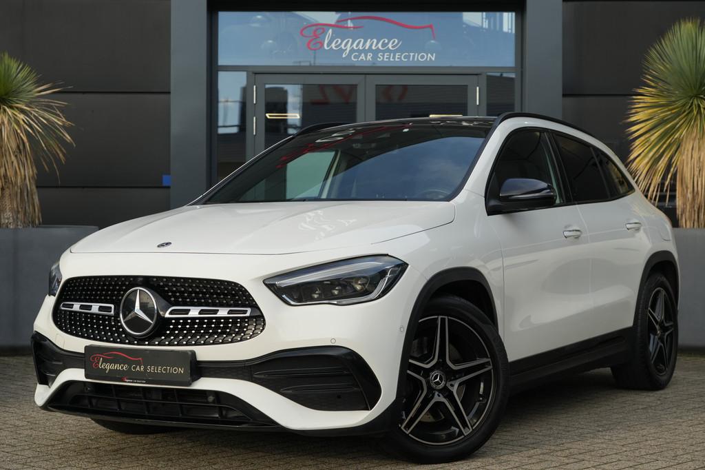Mercedes-Benz GLA 250 4MATIC AMG Line 225pk Panoramadak/Stoe, Automaat, Gebruikt, 4 cilinders, 2000 kg