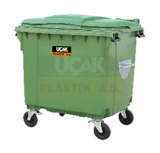 afval container, Ophalen, Kunststof, Met pedaal, Nieuw