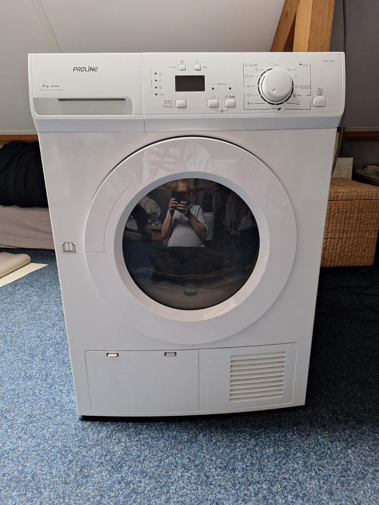 Proline condensdroger, Ophalen, 6 tot 8 kg, Zo goed als nieuw, 85 tot 90 cm