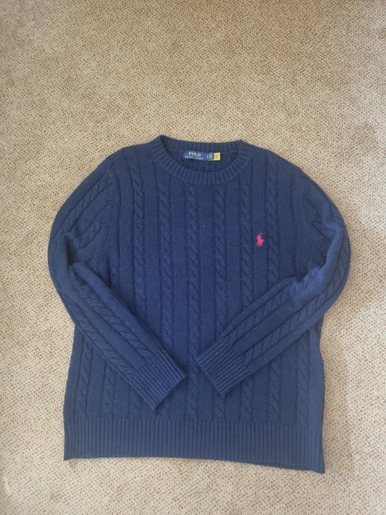 Ralph Lauren knit navy blue., Ophalen of Verzenden, Zo goed als nieuw, Maat 56/58 (XL), Blauw