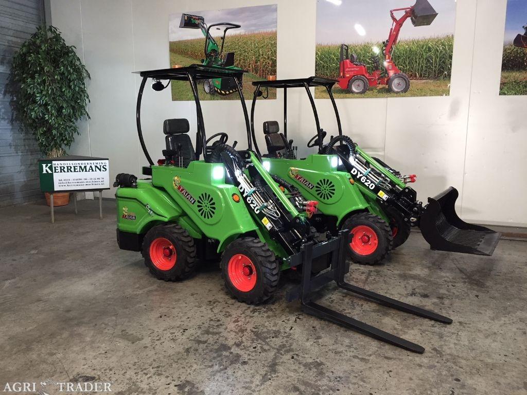 Nieuwe TAIAN DY620 MINISHOVEL met 3 cil KUBOTA dieselmotor