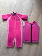 Wetsuit en vestje roze, Ophalen, Wetsuit, Kind, Zo goed als nieuw