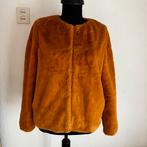 Fluffy oker geel vestje maat s, Maat 38/40 (M), Overige typen, ., Geel