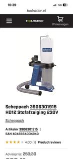 Scheppach HD12 Stofafzuiging 230V, Ophalen, Nieuw