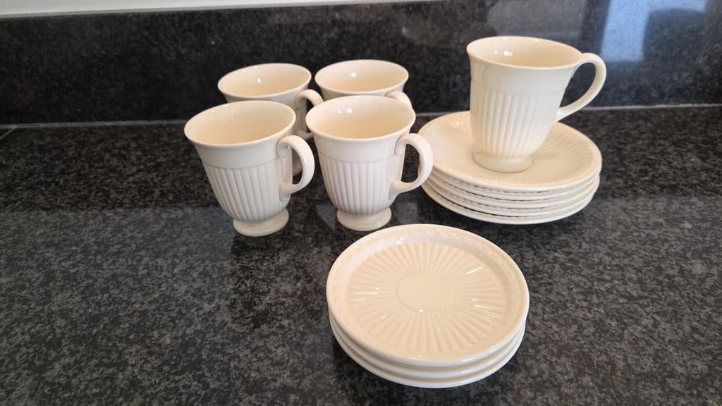 Wedgwood Edme servies, Ophalen of Verzenden, Zo goed als nieuw, Wedgwood, Kop(pen) en/of Schotel(s)