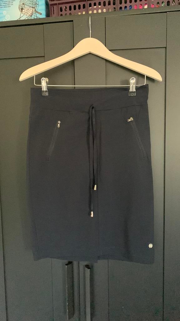 Lady day rokje maat 36, Blauw, Ophalen of Verzenden, Zo goed als nieuw, Knielengte