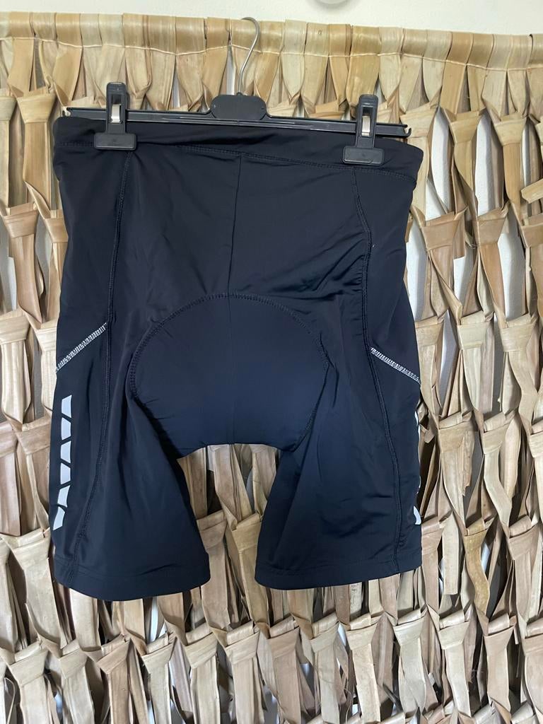 Crivit fietsbroek met zeem - Maat L, Zwart, Maat 42/44 (L), Ophalen of Verzenden, Zo goed als nieuw