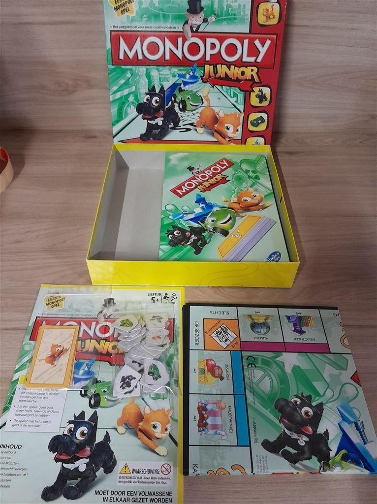 monopoly junior hondje katje - s3299