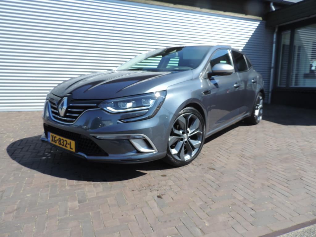 Renault Mégane 1.2 TCe GT-Line (bj 2017), Voorwielaandrijving, 1228 kg, Stof, Gebruikt