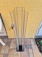 Metalen CD/DVD rek - Ruimte voor 60 discs, Huis en Inrichting, Woonaccessoires | Cd- en Dvd-rekken, Gebruikt, 150 discs of meer