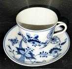 Antiek Delfts Blauw Kop en Schotel - F. Hirsch 1894, Ophalen of Verzenden