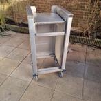 Roestvrijstalen dienbladenstapelaar rvs, Ophalen