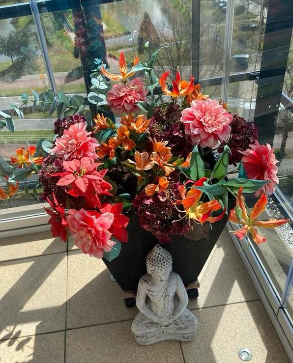 Kunstbloemen en stukken, Huis en Inrichting, Ophalen of Verzenden