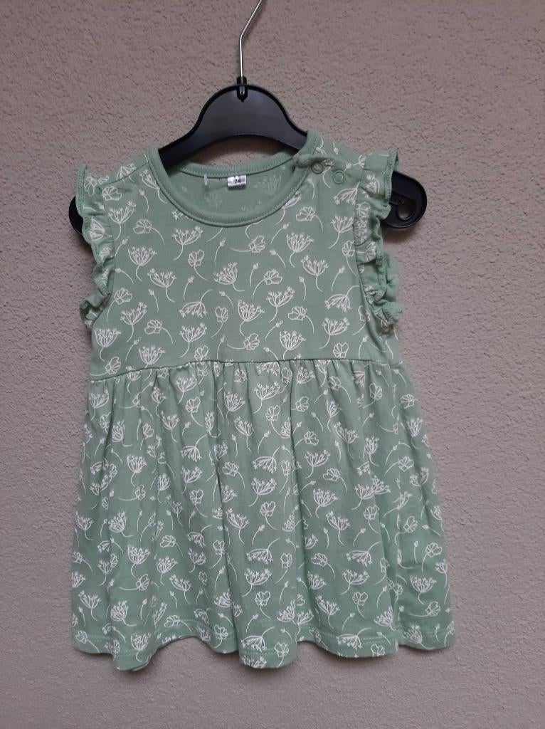 Alles moet weg !  NIEUW jurkje Mt 74, Kinderen en Baby's, Babykleding | Maat 74, Zeeman, Meisje, Jurkje of Rokje, Nieuw