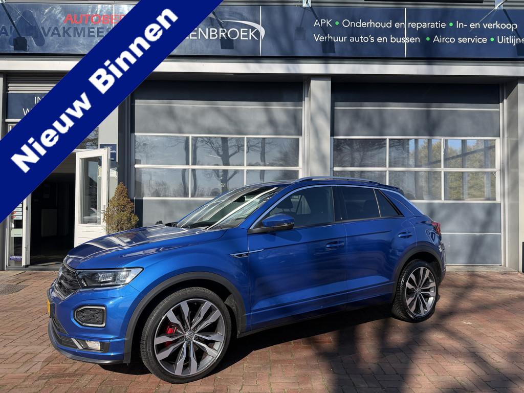 Volkswagen T-Roc 1.5 TSI 150PK DSG R-Line 2020 80.528 km Ben, Auto's, Euro 6, 4 cilinders, 150 pk, Blauw
