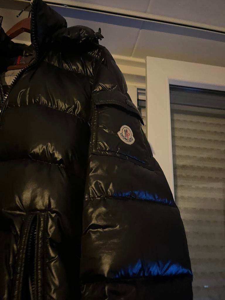 Mocler maya jas maat L, Ophalen of Verzenden, Zo goed als nieuw, Maat 52/54 (L), Zwart