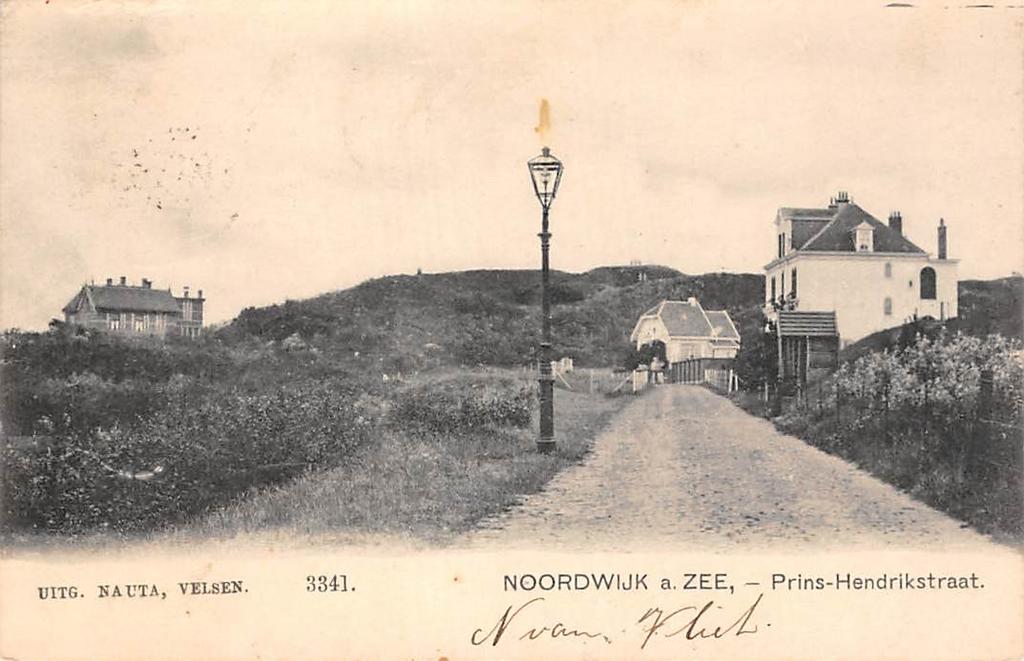 Noordwijk aan Zee - Prins Hendrikstraat, Ophalen of Verzenden, Voor 1920, Gelopen, Zuid-Holland