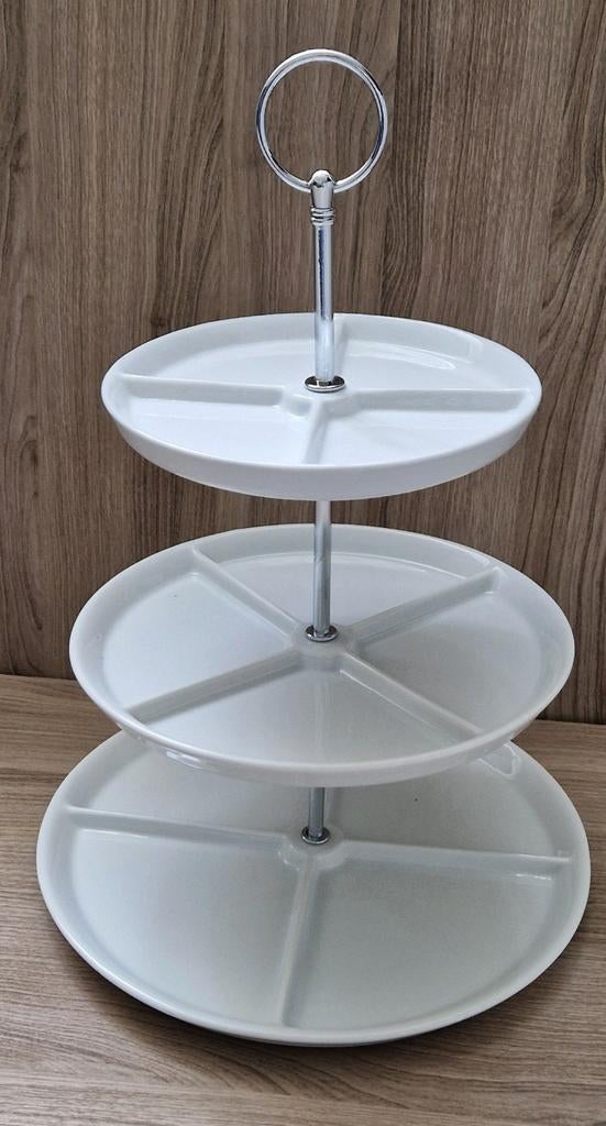 Etagère van porselein, 35 cm hoog, Ophalen of Verzenden, Nieuw
