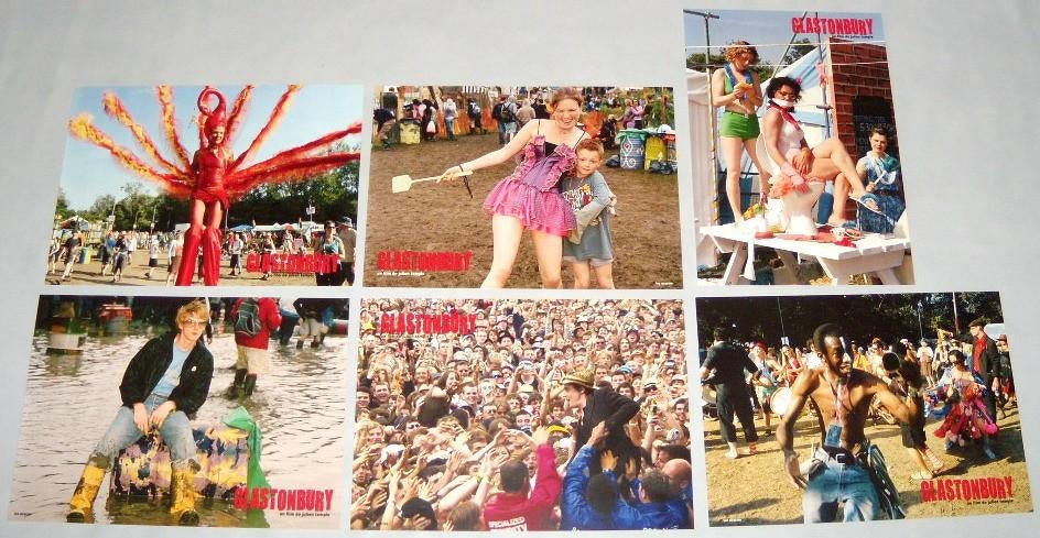 GLASTONBURY      filmfotoset., Verzamelen, Verzenden, Nieuw, A4 of kleiner, Film en Tv