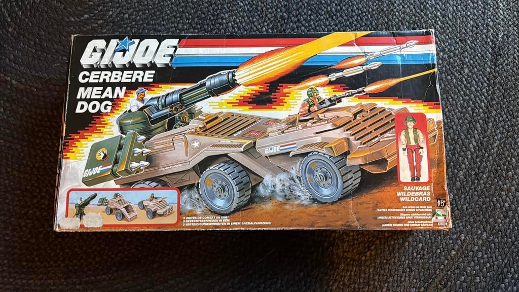 GI Joe Mean Dog vehicle, Kinderen en Baby's, Speelgoed | Actiefiguren, Ophalen of Verzenden, Gebruikt