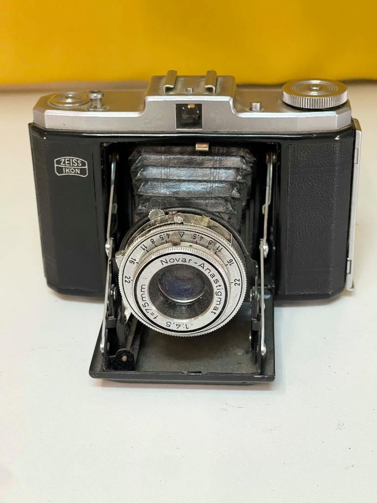 Zeiss Ikon Nettar met Novar-Anastigmat opvouwbare analoog, N, Compact, Ophalen of Verzenden, N