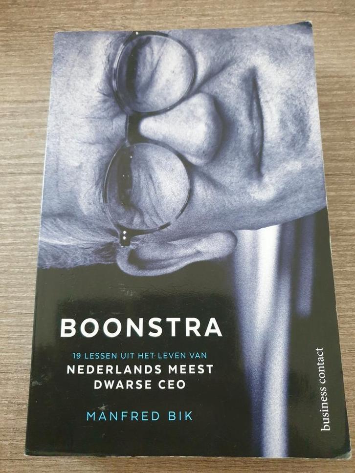 Boonstra: 19 lessen uit het leven van een dwarse CEO, Boeken, Overige Boeken, Gelezen, Ophalen of Verzenden