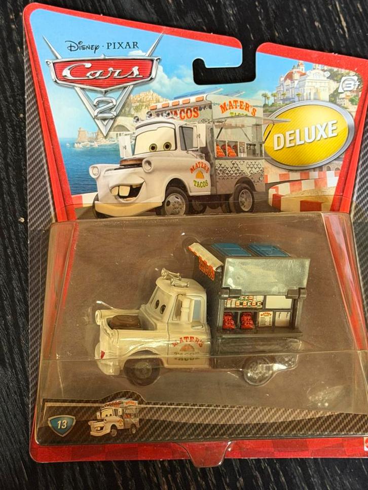 Disney Pixar Cars 2 Mater's Tacos Deluxe, Kinderen en Baby's, Speelgoed | Speelgoedvoertuigen, Nieuw, Ophalen of Verzenden