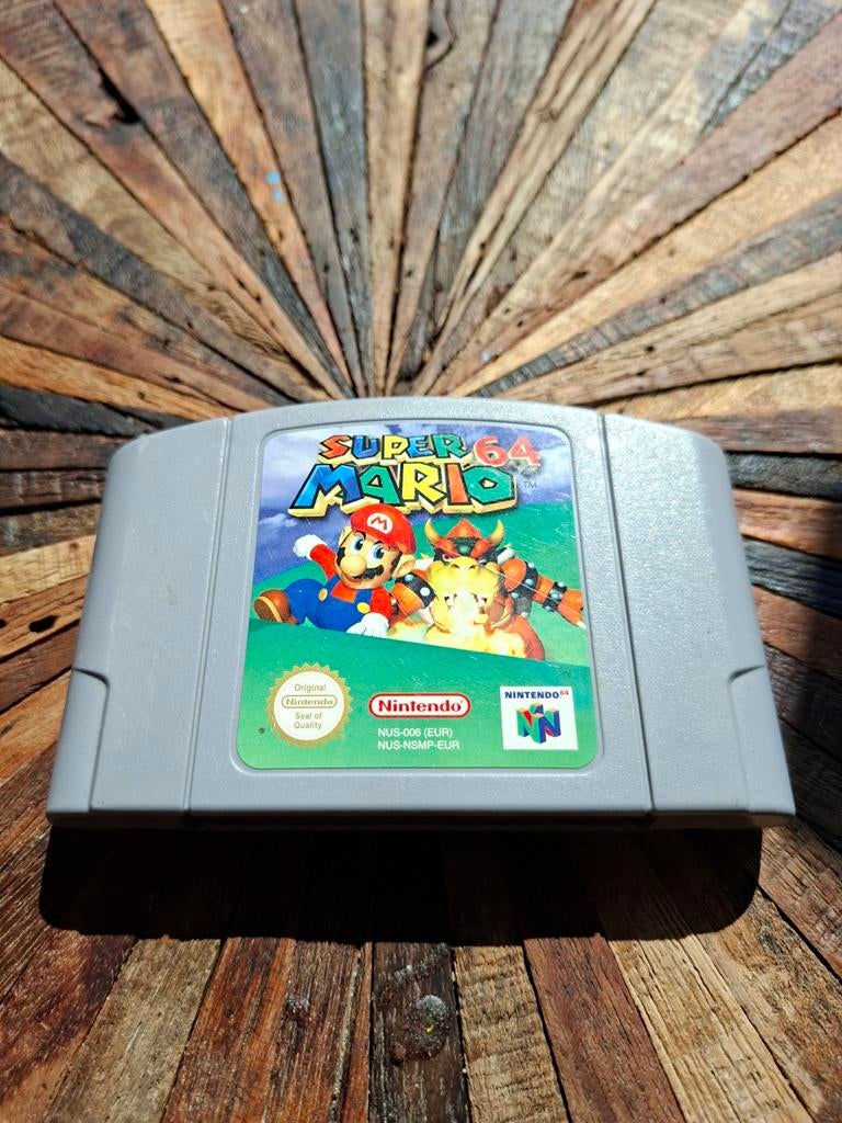 Super Mario 64 - Nintendo 64 (N64) Game Cartridge, Gebruikt, 1 speler, Ophalen of Verzenden, Vanaf 3 jaar