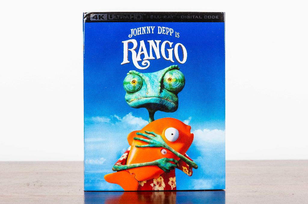 Rango 4K UHD + Blu-Ray (US Import), Cd's en Dvd's, Blu-ray, Nieuw in verpakking, Tekenfilms en Animatie, Ophalen of Verzenden