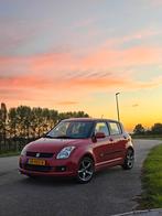 Suzuki Swift 1.3 5DRS 2009 Rood, Voorwielaandrijving, Stof, 40 €/maand, Zwart