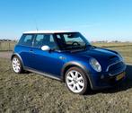 Mini 1.6 16V Cooper S 2003 Blauw, Auto's, Mini, Voorwielaandrijving, 4 cilinders, Leder en Stof, 163 pk