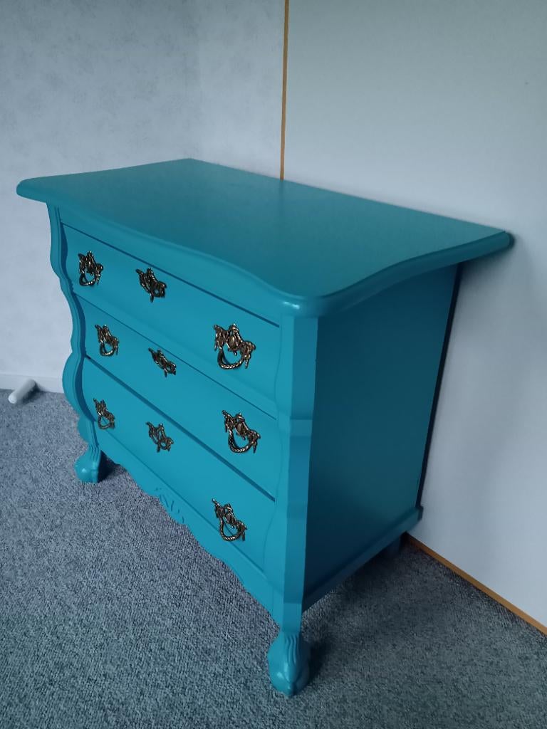 Buikkastje, Huis en Inrichting, Kasten | Ladekasten, Ophalen, Gebruikt, Eikenhout, 50 tot 100 cm