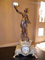 Antieke Franse Pendule klok Auguste Moreau 1829, Ophalen