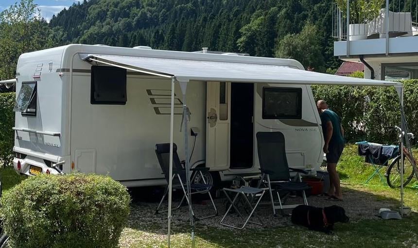 Fiamma Omnistore zakluifel (410) en luifeltent, Caravans en Kamperen, Caravan accessoires, Ophalen, Gebruikt