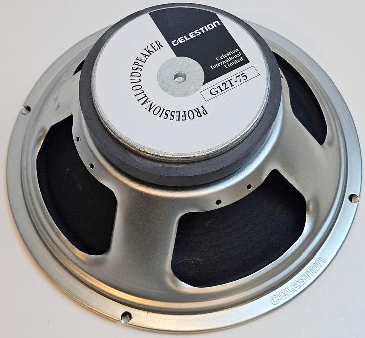 Celestion G12-T75 G12T75 8 Ohm Gitaar Luidspreker, Audio, Tv en Foto, Luidsprekers, Gebruikt, Overige typen, 60 tot 120 watt, Overige merken