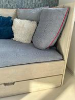 Slaapbank steigerhout, Ophalen, Tweepersoons, Bruin