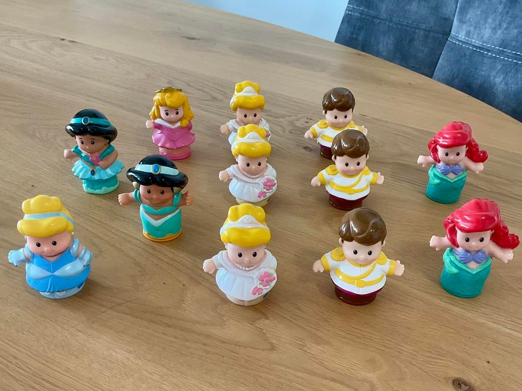Little People : Disney poppetjes - € 6,00 per stuk, Kinderen en Baby's, Speelgoed | Fisher-Price, Ophalen, Gebruikt