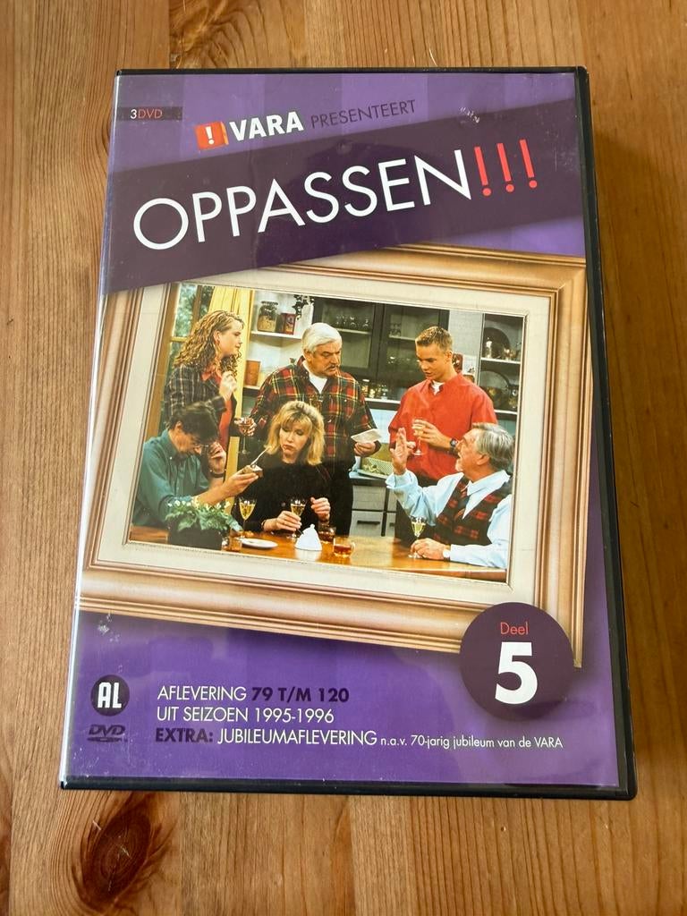 Oppassen complete seizoen 5 box dvd origineel 3 disc, Alle leeftijden, Verzenden, Gebruikt, Boxset