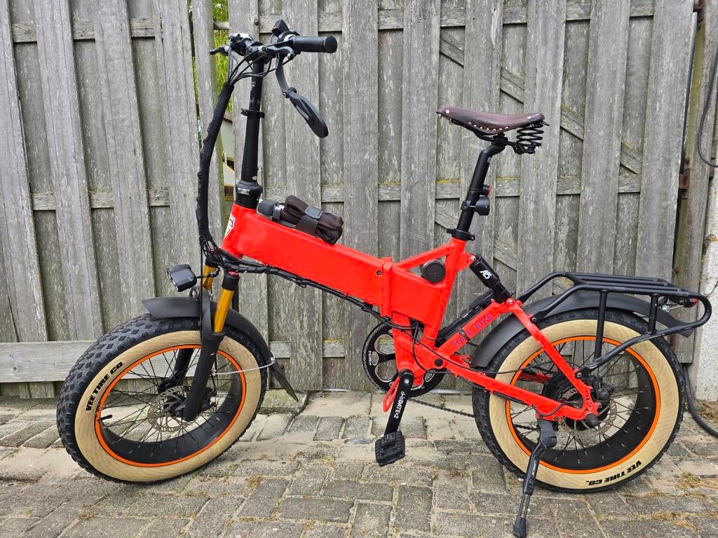 MATE X elektrische vouwfiets met Eggrider, Ophalen, Zo goed als nieuw, 50 km per accu of meer, Overige merken