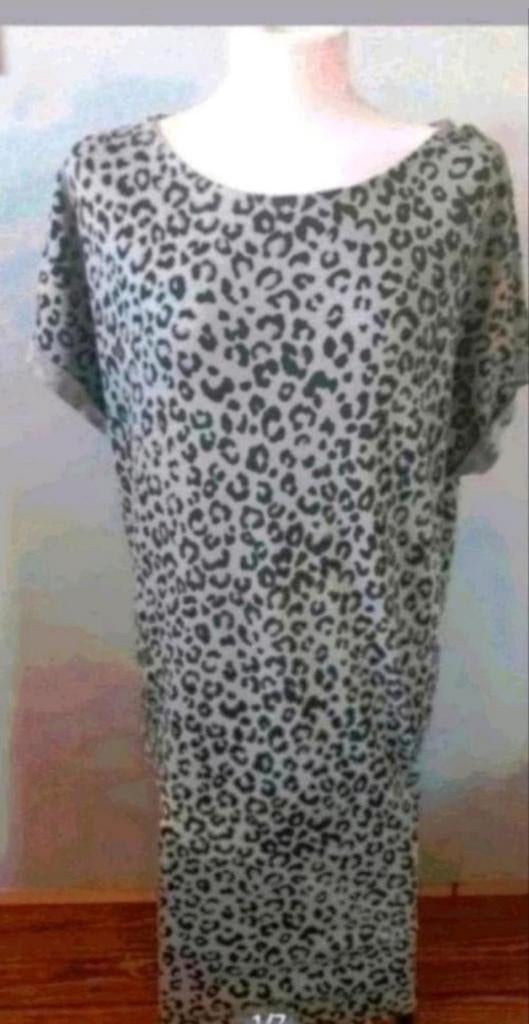 Costes leopardprint jurk, Maat 38/40 (M), Ophalen of Verzenden, Zo goed als nieuw, Costes