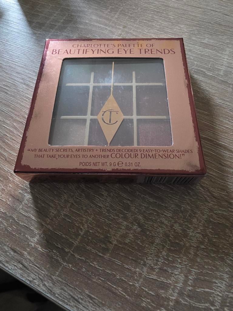 Charlotte Tilbury Beautifying Eye Trends Oogschaduwpalet, Ophalen of Verzenden, Zo goed als nieuw, Make-up, Overige kleuren