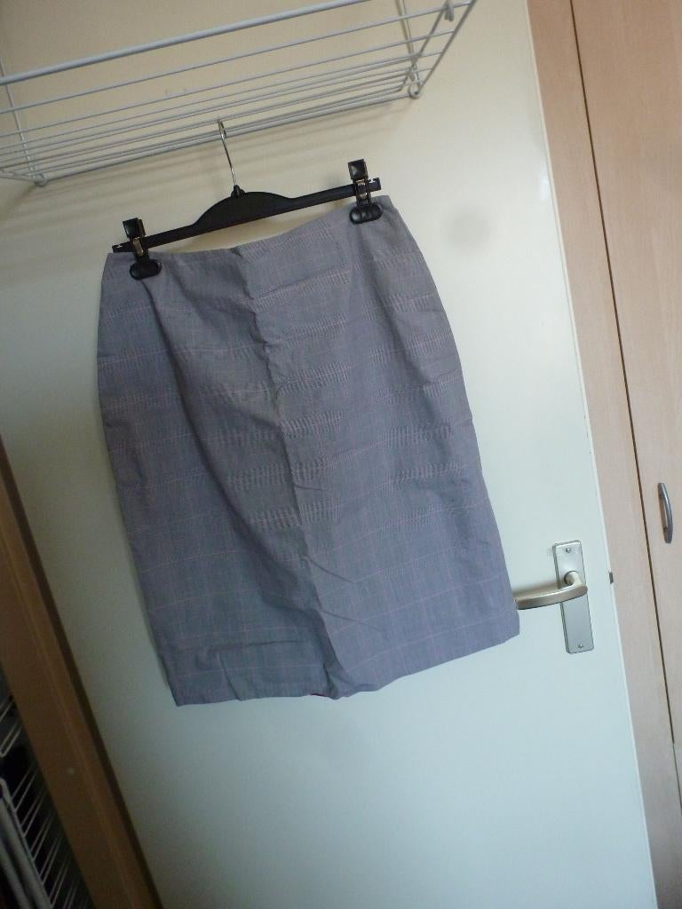 JOSPHINE & co rok grijs ruit zomer 42 -GRATIS zend, Verzenden, Maat 42/44 (L), Nieuw, Knielengte