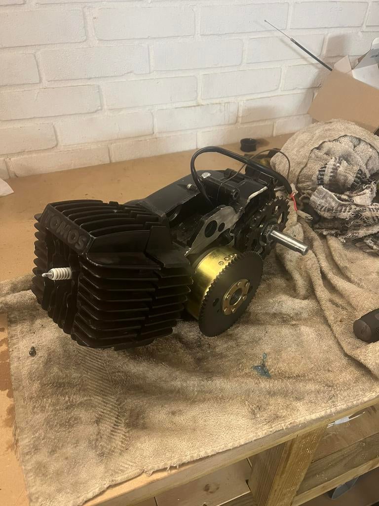 Tomos blok 50cc, Fietsen en Brommers, Brommers | Tomos, Ophalen, Gebruikt, Standard